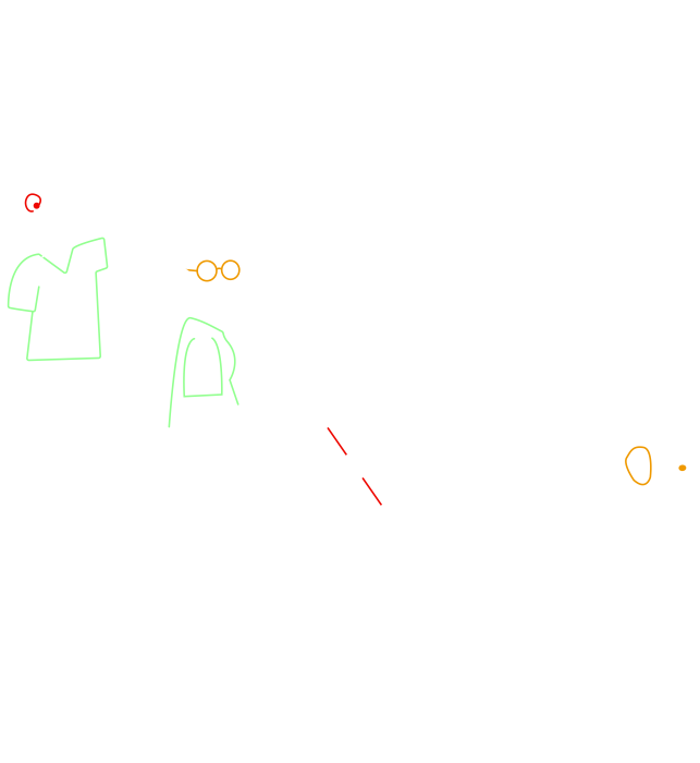 Illustratie van drie bezoekers: een persoon in de rolstoel, de ander zegt hallo in gebarentaal en de derde persoon heeft een blindengeleidehond en taststok in de hand.